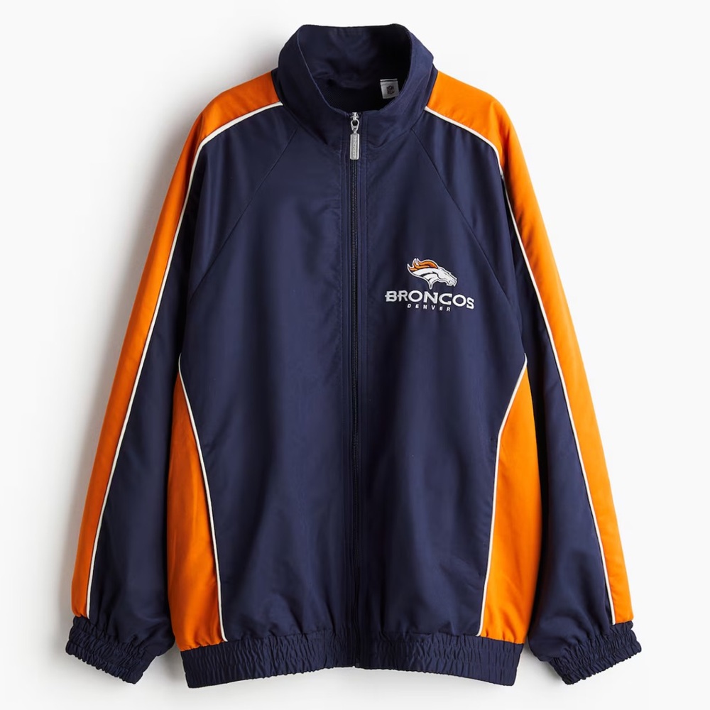 Broncos men’s Jacket - Navy and Orange